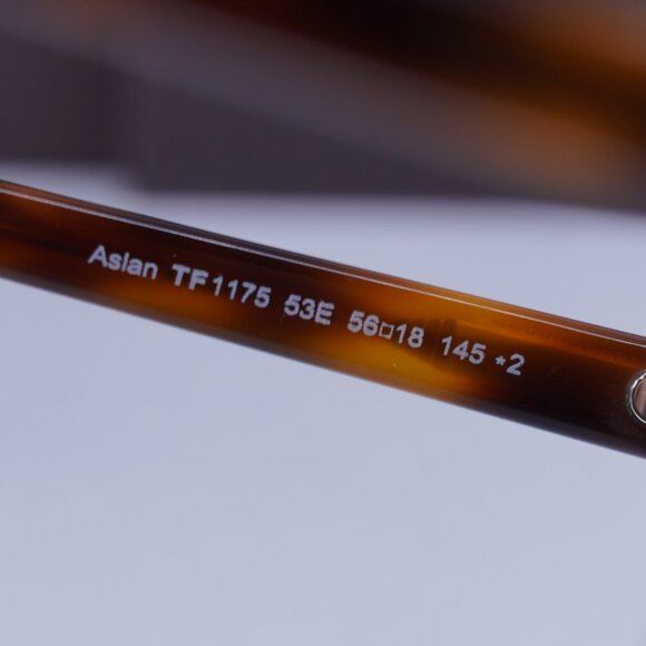 Tom Ford FT1175 53E Square Sunglasses – Blonde Havana/Brown - Picture 7 of 10